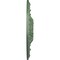 Ekena Millwork Tristan Ceiling Medallion (Fits Canopies up to 6 1/4"), 32 3/8"OD x 3 1/2"P, Athenian Green CM32TNAGF - alternate 2